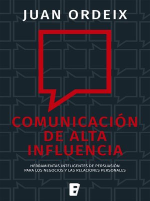 cover image of Comunicación de alta influencia